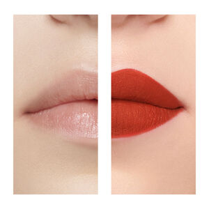 View 4 - Le Rouge Deep Velvet - Intense color lipstick with a 12-hour wear powdery matte finish.​ GIVENCHY - Rouge Safran - P083754